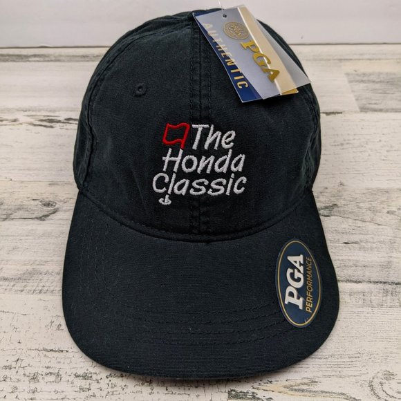 PGA Other - ⛳️PGA Honda Classic Golf Adjustable Strap Cap Hat One Size Black